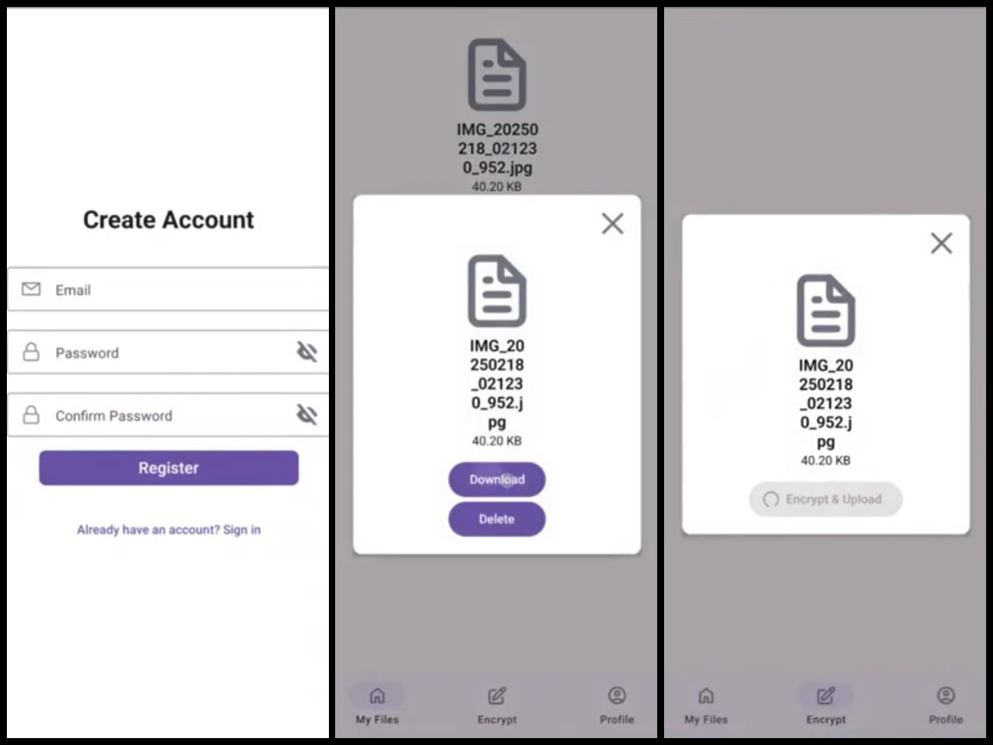 File Encryption Application